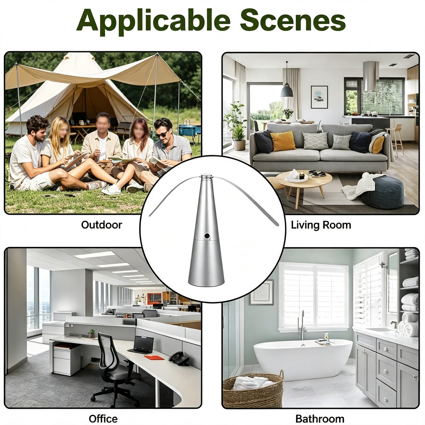 Tabletop Fly Repellent Fan