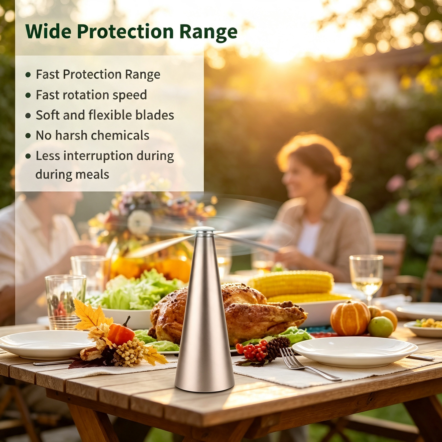 Tabletop Fly Repellent Fan