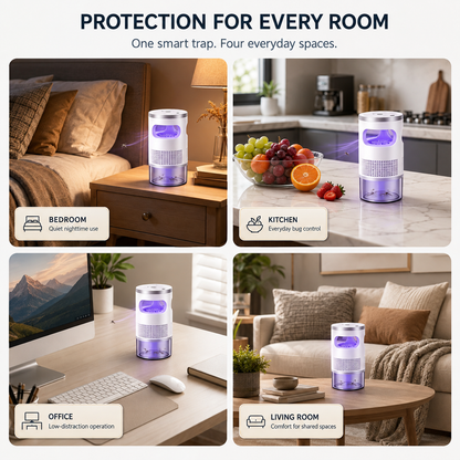 Smart Temperature Control Mosquito Trap - Safe for Baby & Pets